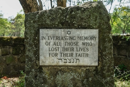 A view of a Jewish Tomb at the Nakuru North Cemetery. On January 30th, The United Nations Office at Nairobi, in collaboration with the Israeli Embassy in Kenya, will lead UN agencies, members of the Diplomatic corps in Kenya, and university students in commemorating the International Day of Remembrance for the victims of the Holocaust.