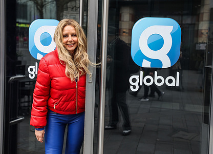 Carol Vorderman launches her new LBC Show at Global Radio Studios in London.