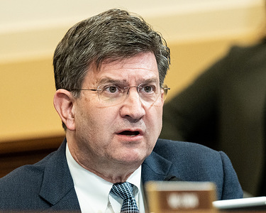 U.S. Representative Brad Schneider (D-IL) speaks at a hearing of the House Foreign Affairs Committee at the U.S. Capitol.