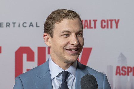 Tye Sheridan attends the "Asphalt City" New York Screening at AMC Lincoln Square Theater on March 27, 2024 in New York City.