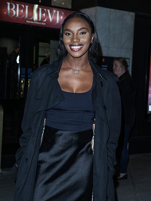 Chyna Mills attends the London performance of Graziano Di Prima's "Believe: My Life On Stage" dance show at the Peacock Theatre.