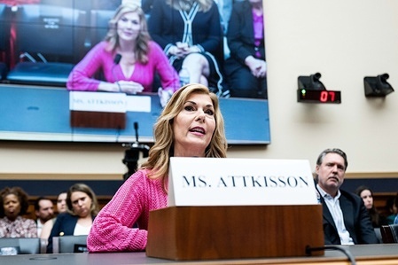 Sharyl Attkisson, Investigative journalist; Managing Editor, "Full Measure with Sharyl Attkisson", speaking at a hearing of the House Committee on the Judiciary Subcommittee on the Constitution and Limited Government at the U.S. Capitol.