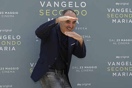 Paolo Zucca attends the photocall of movie "Vangelo secondo Maria" at Casa del cinema Villa Borghese.