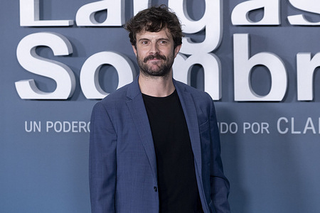 Juan Blanco attends the 'Las Largas Sombras' Photocall at Cine Callao in Madrid.