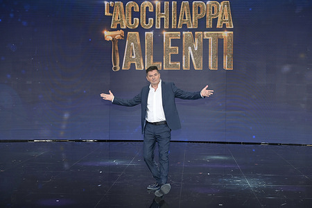 Teo Mammucari attends the photocall of Rai tv program "L'acchiappatalenti" at Auditorium Rai Foro Italico.