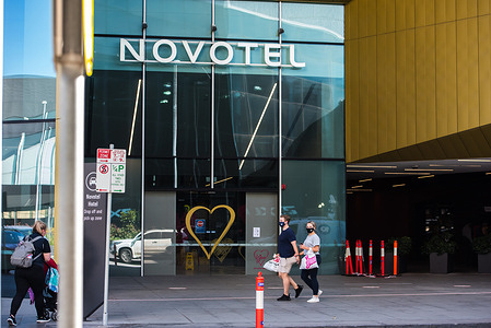Novotel, South Wharf Hotel was designated "Hot hotel" to quarantine the International arrivals who tested positive for COVID19.